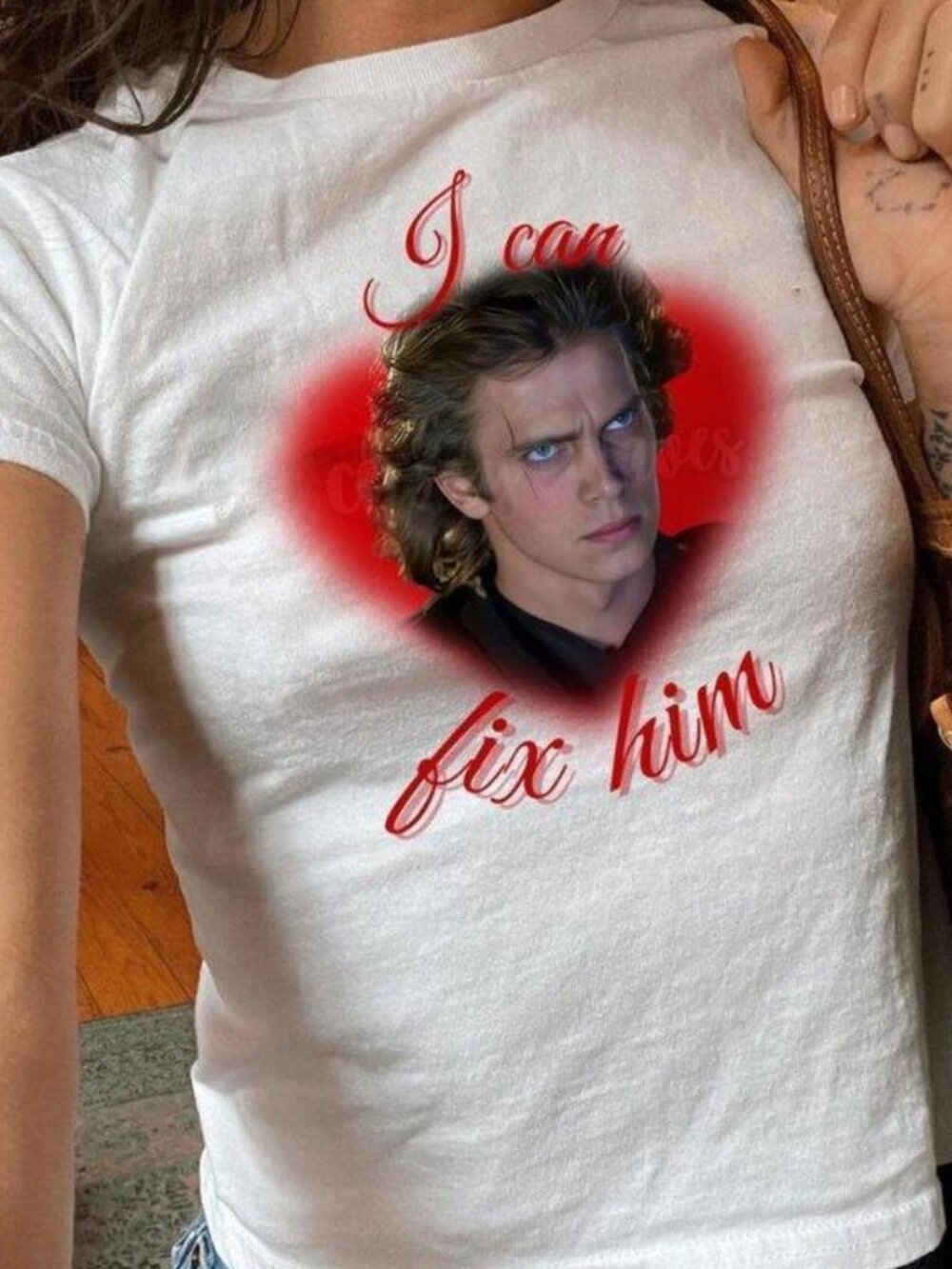 Baby Anakin Skywalker I Can Fix Him Aesthetic Starwars T Shirt 249